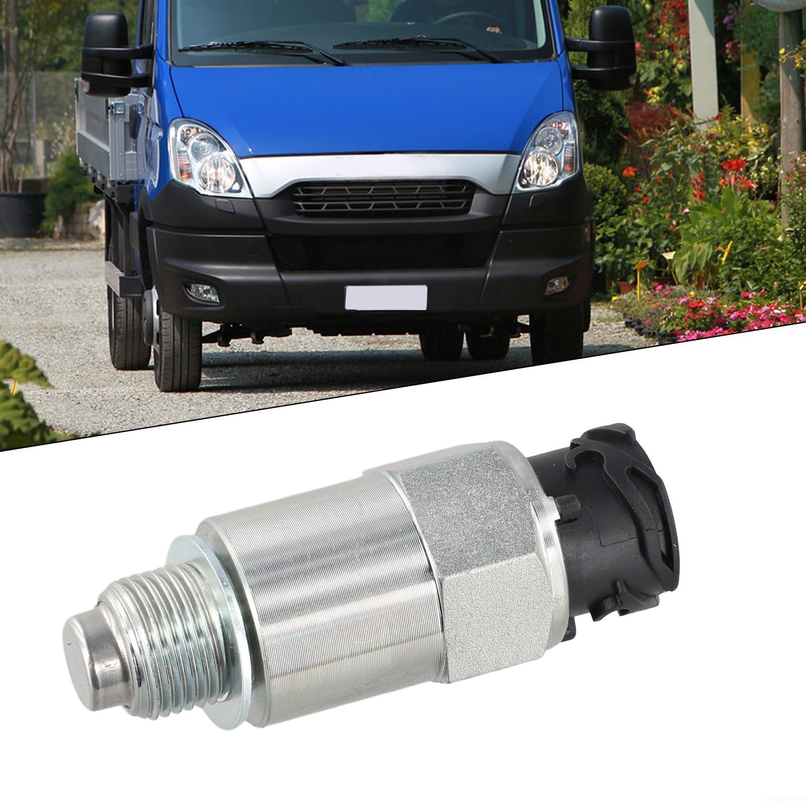 Capteur de vitesse de roue 500327763 de rechange pour Iveco pour Daily III/IV/V/VI 2000 On, capteur de vitesse ABS pour signal de rotation de roue de véhicule et fonctionnement ABS, ajustement direct