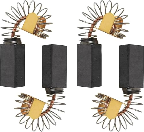 1619X08020 Carbon Brush Set for Skil HD77 S77 Circular Saw, Replaces 1619X07410 1619X01351 2610320391 (4 pcs)