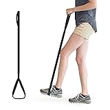 RMS Premium 35” Leg Lifter with Hand Strap & Foot Loop – Long-Term Orthopedic Daily Living Aid for Chronic Hip, Knee & Mobility Limitations 35 Inch (Pack of 1)