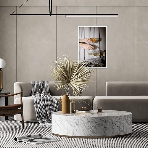 Miniatura 8 de Dcvjiy Divertidas copas de champán coloridas en lienzo, arte de pared, póster retro de torre de champán, impresiones de carrito de bar, pintura,