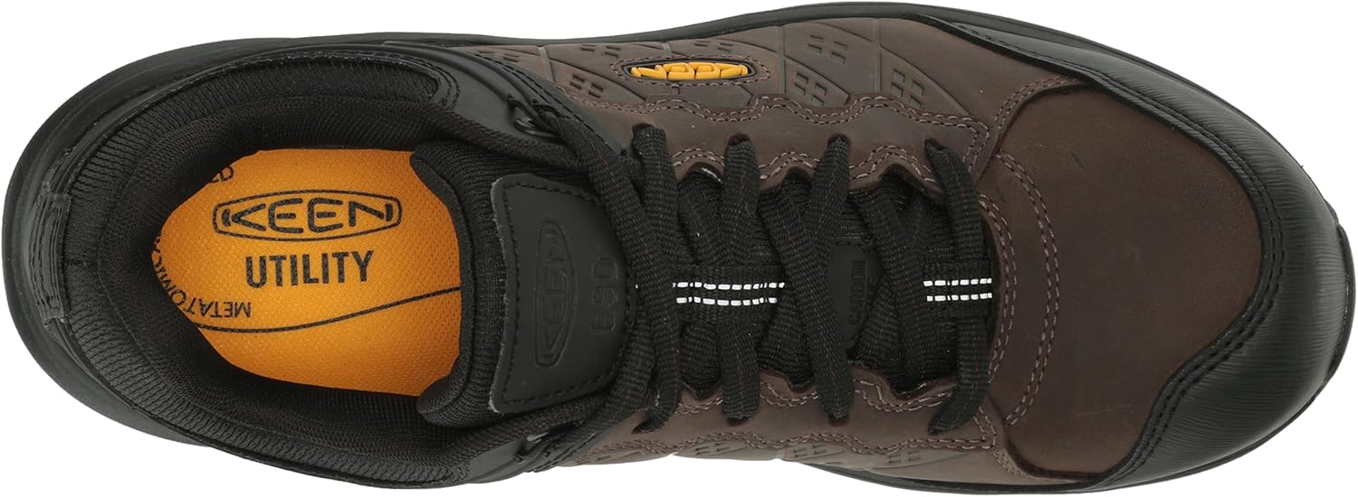 KEEN Utility Mens Vista Energy+ Low Composite Toe ESD Leather Industrial Work Shoes - Image 5