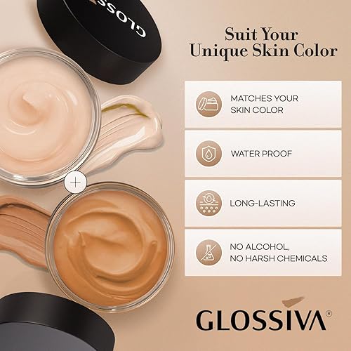 Miniatura 5 de Corrector impermeable para cubrir tatuajes, maquillaje para manchas oscuras, cicatrices, vitíligo y más, 2 x 1.0 fl oz, uso en el cuerpo, para