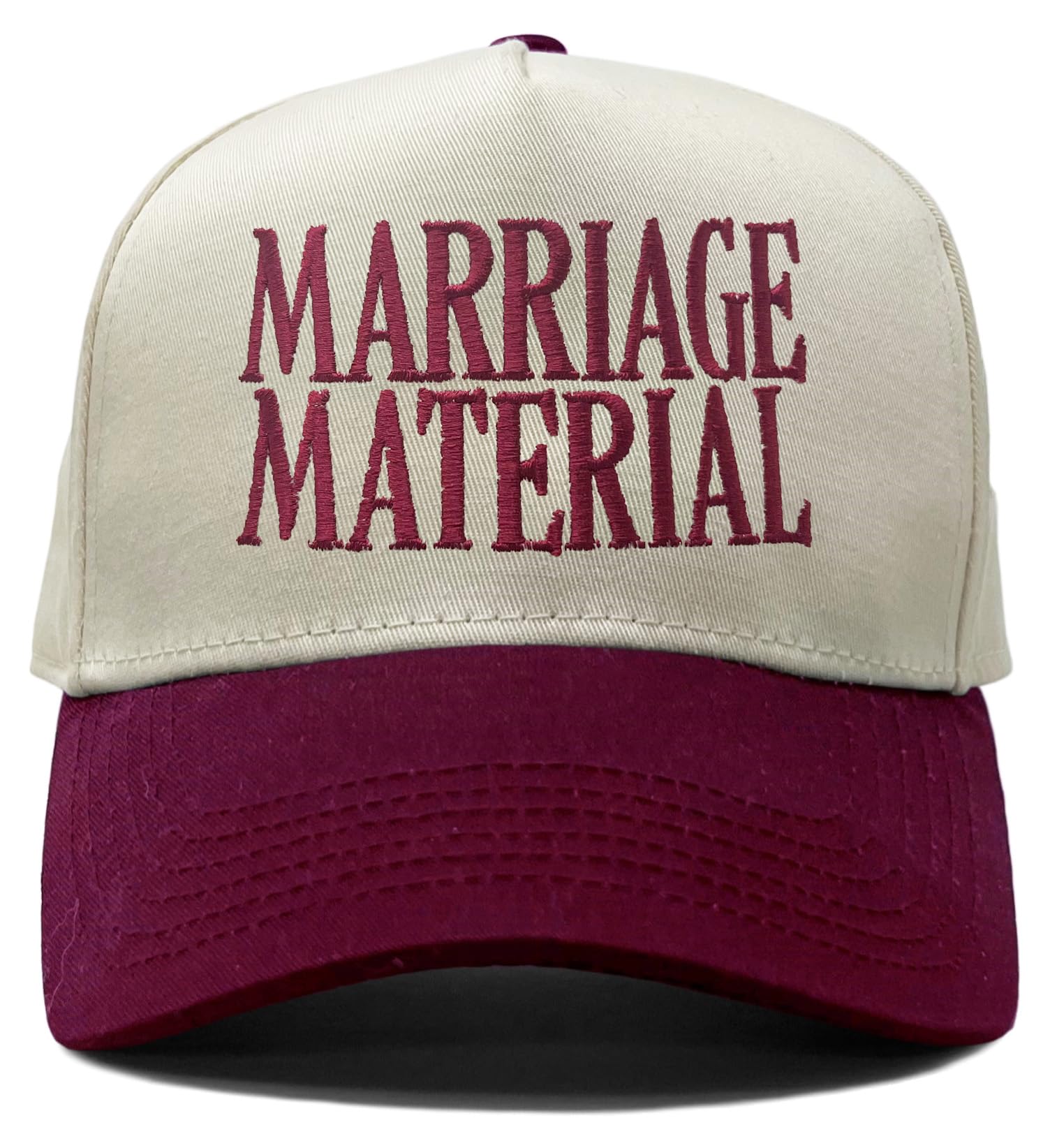 Funky Junque Adult Trucker Snapback Hat 2-Tone Baseball Cap