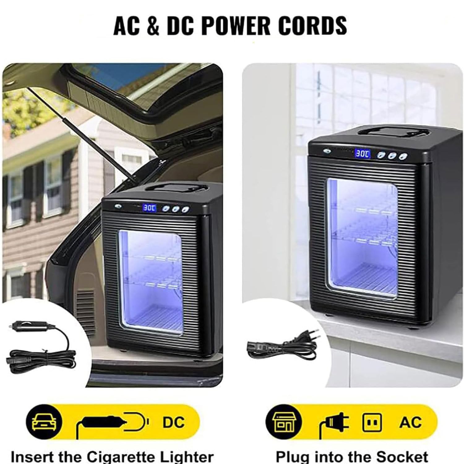 Incubadora portátil para Reptiles de 25 l, Funciona para Reptiles pequeños, incubadora de Laboratorio científico, refrigeración y calefacción de 5 a 60 °C