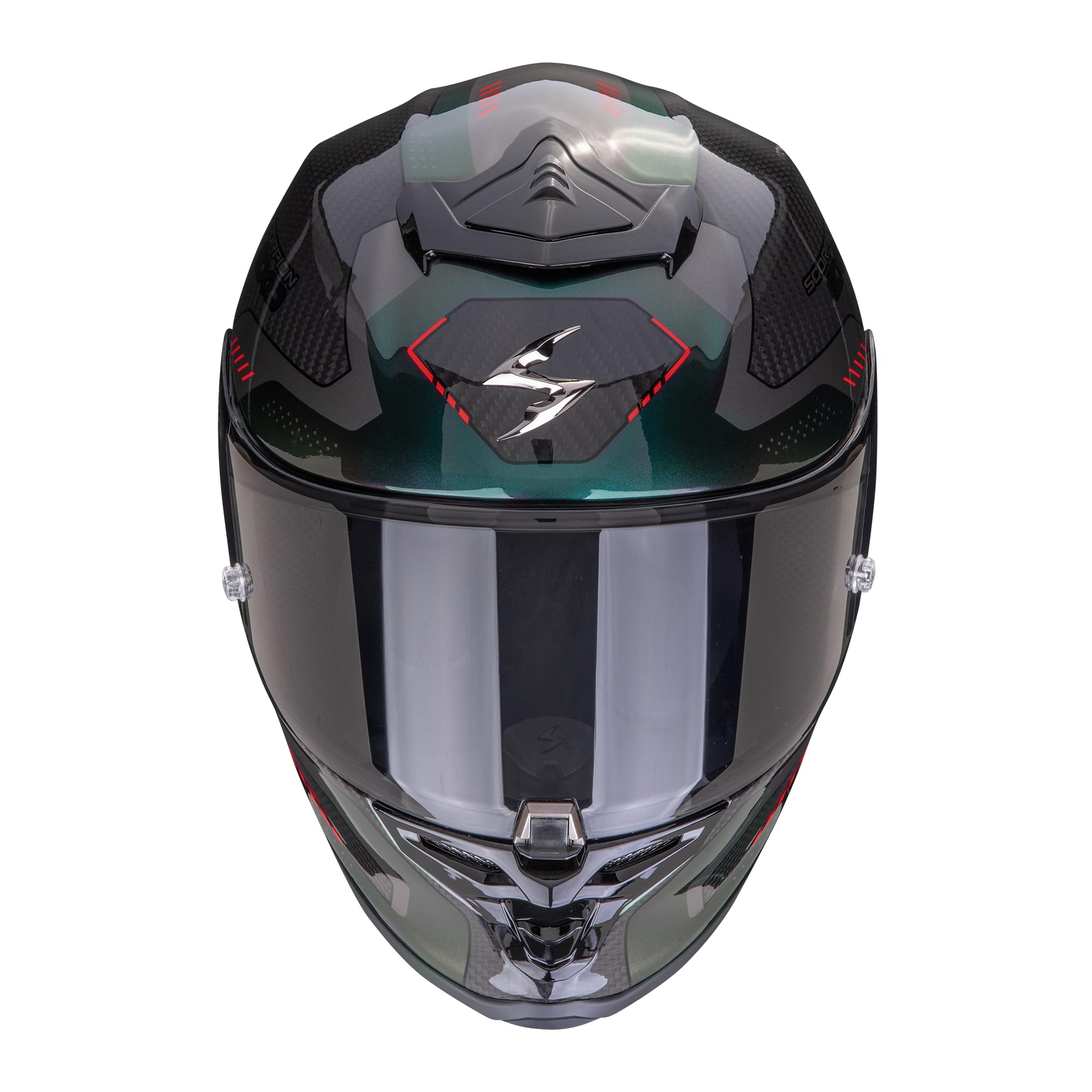 SCORPION EXO-R1 EVO CARBON AIR PROPEL Nero-Verde M