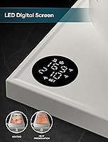 Vista 6 de Electric Kettle, Gooseneck Electric Kettle, ±1℉ Precise Temperature Control, Stainless Steel Interior, Quick Heating for Pour Over Coffee, Tea &