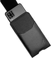 Vista 3 de Funda de cuero para teléfono celular para iPhone SE (2020/2022), 11 Pro, 12 13 14 15 16 17, Samsung Galaxy S22 S23 S24 S25 - Funda vertical