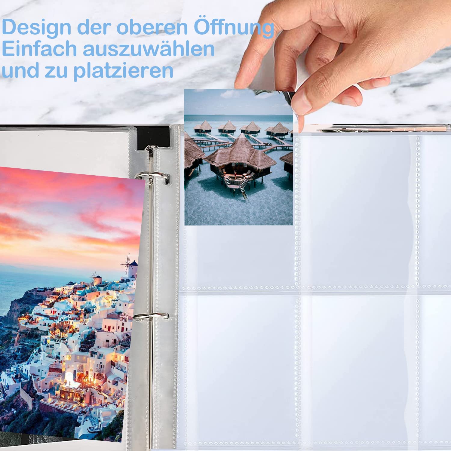 Classeur Pour Cartes – Capacité 900 Cartes (50 Pages, 900 Pochettes) – Album De Collection Portable Et Imperméable Pour Vos Précieuses Cartes