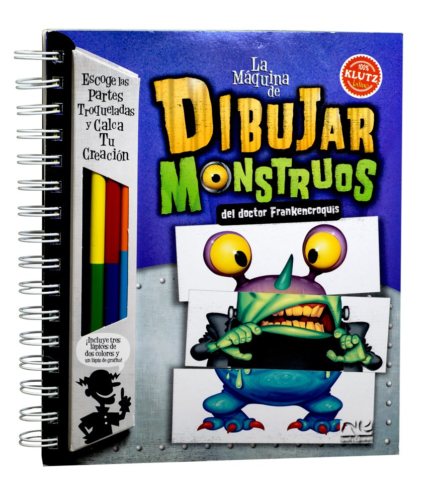LA MAQUINA DE DIBUJAR MONSTRUOS...(INC.3 L.COLORES+GRAFITO)