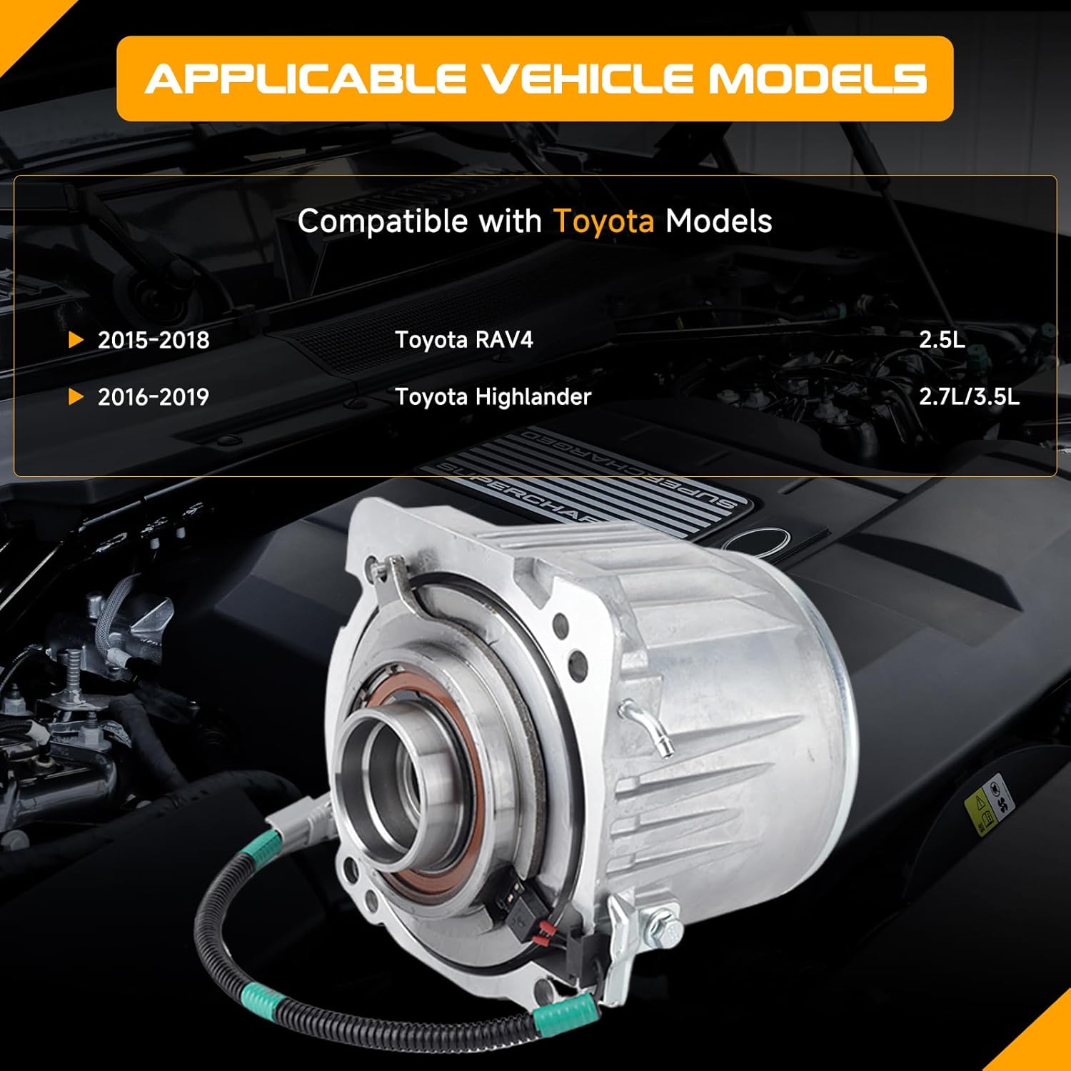 41303-48030 Rear Differential Viscous Coupler Coupling for Toyota Highlander 2014-2019 Lexus RX350 2010-2012 Lexus RX450H 2010-2012 Replace 41303-48010 41303-48011 41303-48012 41303-48013