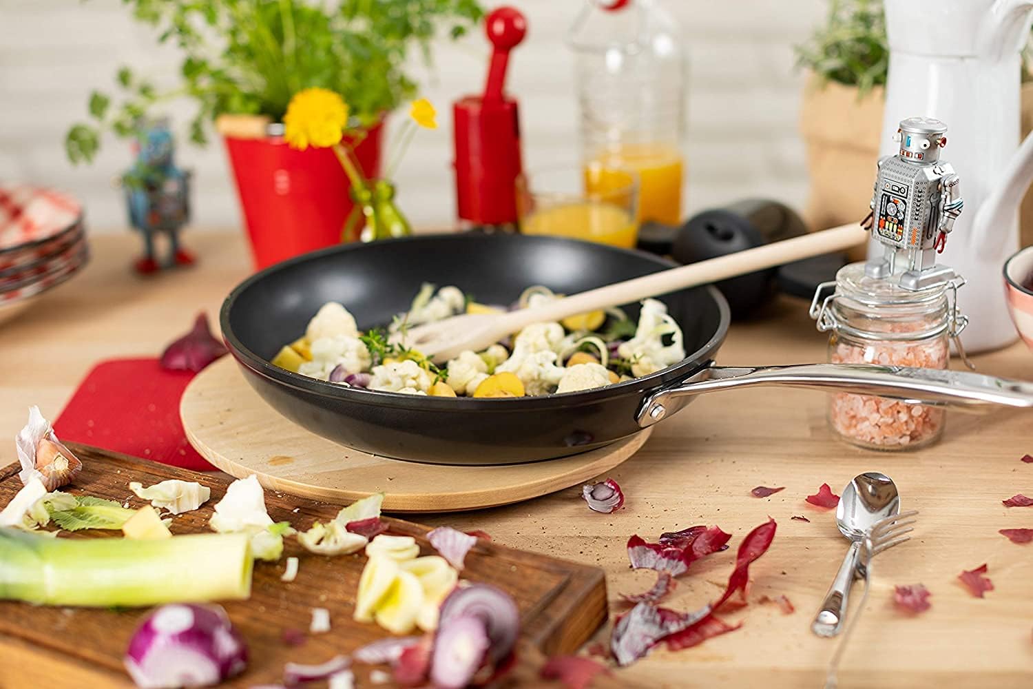 Kuhn Rikon Easy Pro Non-Stick Frying Pan, 12 inch/30 cm