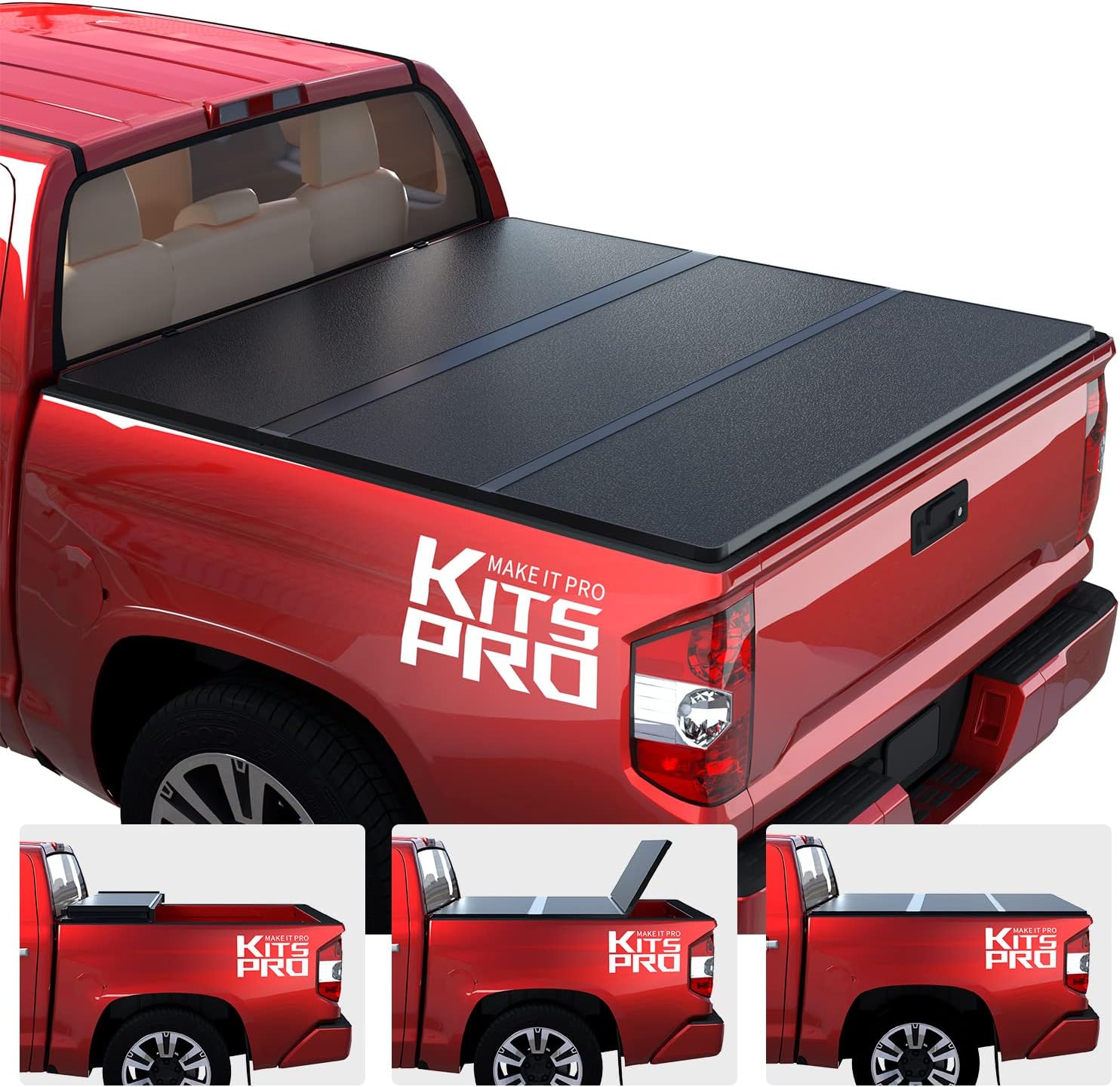 KitsPro Hard Folding Tonneau Covers Compatible with 2014