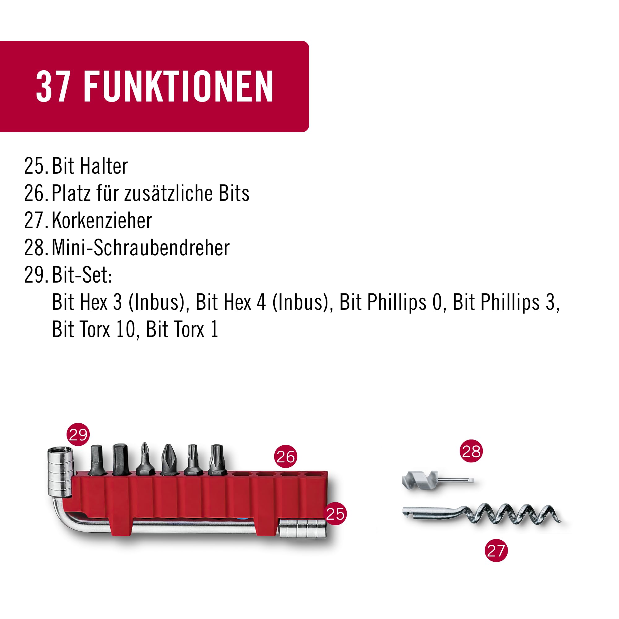 Victorinox Multifunktionswerkzeug Swiss Tool X Plus