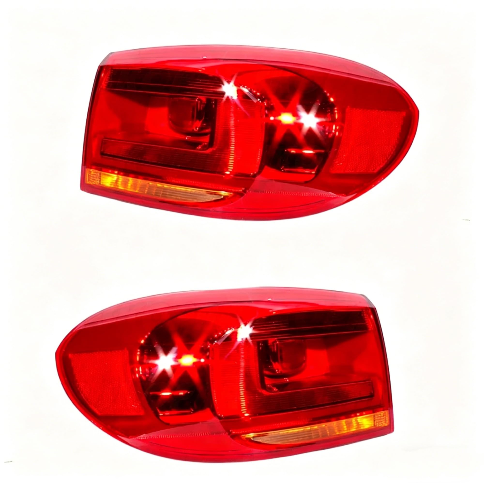Samochód Lampa Tyłowa Lampa Hamulcowa Lampa Jazdy Dla VW Dla Tiguan 2012 2013 2014 2015 2016 2017(Left)