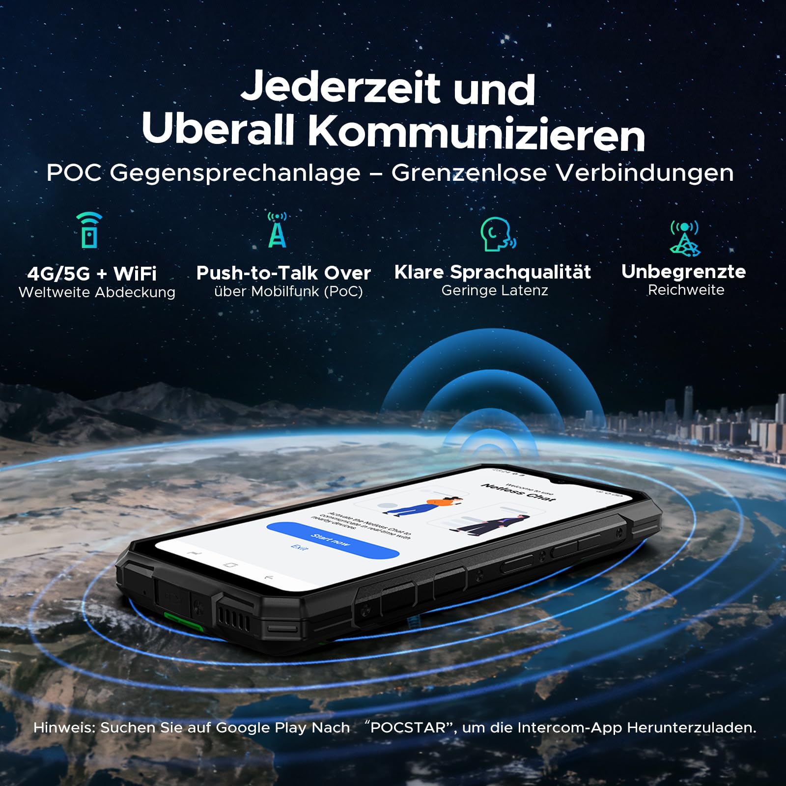 Fire 7 Pro Outdoor Mobile Phone Without Contract 1200LM Dual Camping Lamp AI 5G, Walkie Talkie, 13000mAh, Outdoor Smartphone 32GB+256GB, 6.6 Inch 64MP 3 Card Slot/Face ID/OTG/NFC