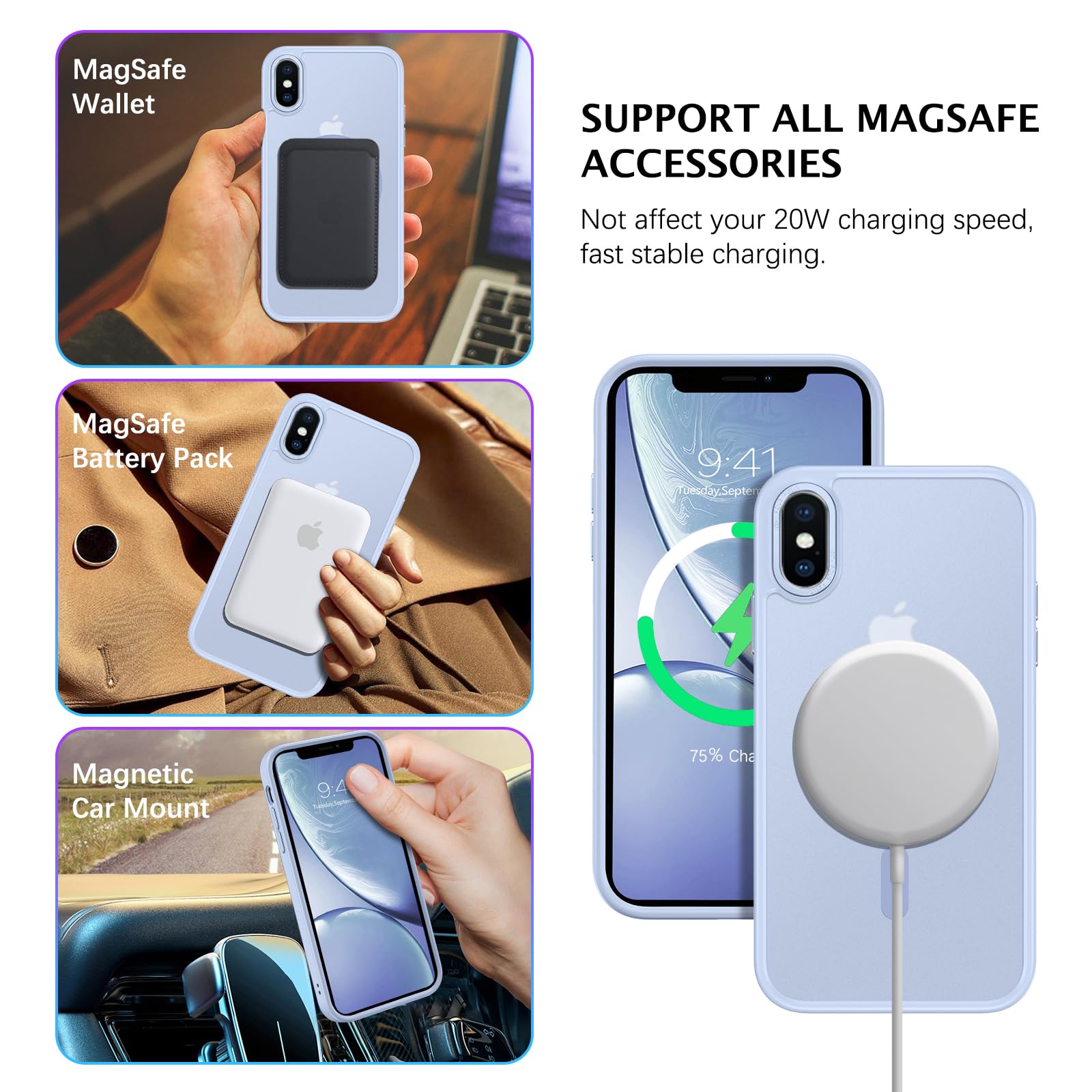 Amazon.com: Telaso for iPhone X Case, iPhone Xs Phone Case