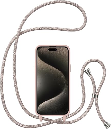 Miniatura 183 de ZTOFERA Funda para iPhone 13 Pro con correa, funda cruzada para teléfono con cordón ajustable para el cuello para el hombro, silicona suave a prueba