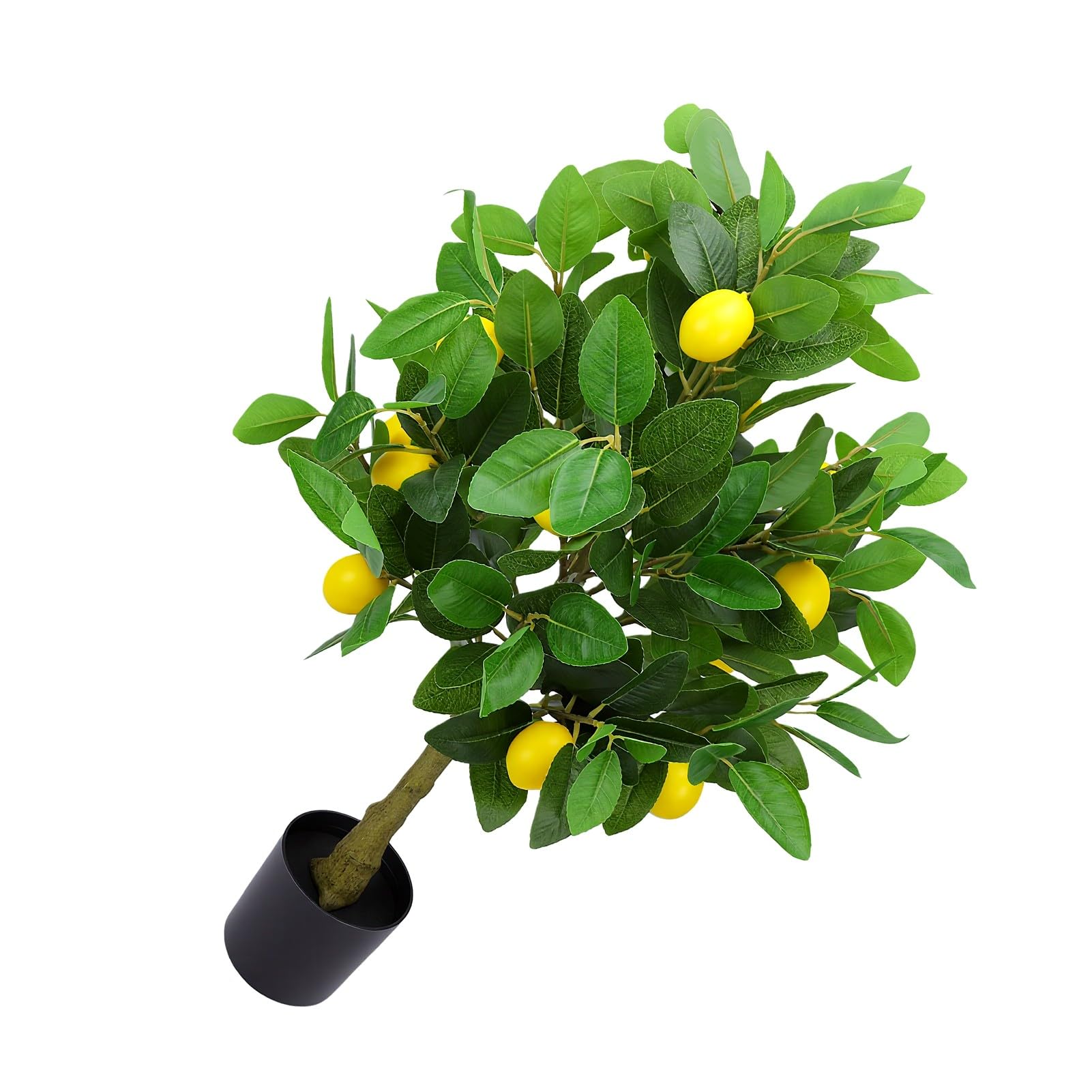 Tangxi Árbol de Limón Artificial para Decoración de Hogar Oficina