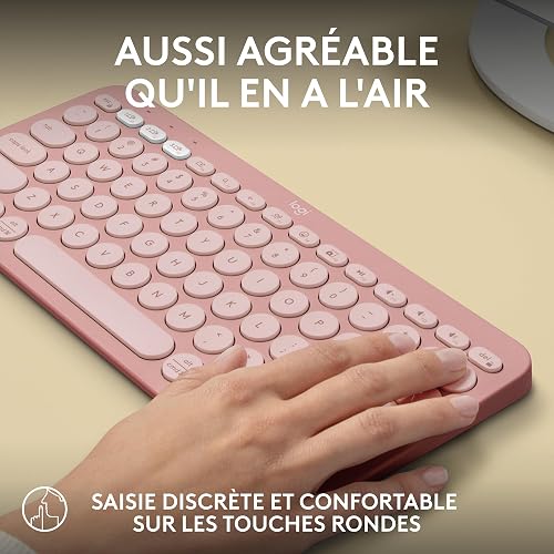 Logitech Pebble Keys 2 K380s clavier sans fil Bluetooth multidispositif - 6