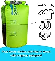 Vista 5 de Scrubba Bolsa de Lavado Máquina de Lavar Portátil - Máquina de Lavar Manual Ligera para Viajes, Camping, Lavandería, Ropa de Bebé - Artículos