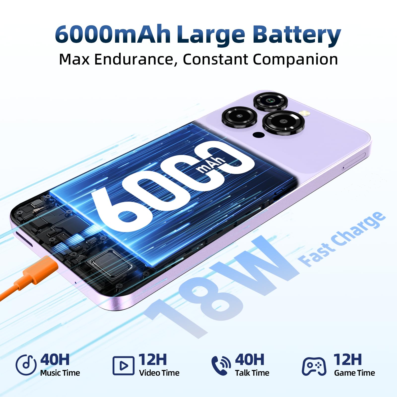 OUKITEL C69 Smartphone, 7.2" &120Hz Display, 24GB RAM+512GB ROM/1TB Telefono Cellulare, Smartphone Android 15, 6000mAh Telefoni Cellulari, 64MP Cellulari e Smartphone, Dual 4G SIM/NFC/Fingerprint/OTG
