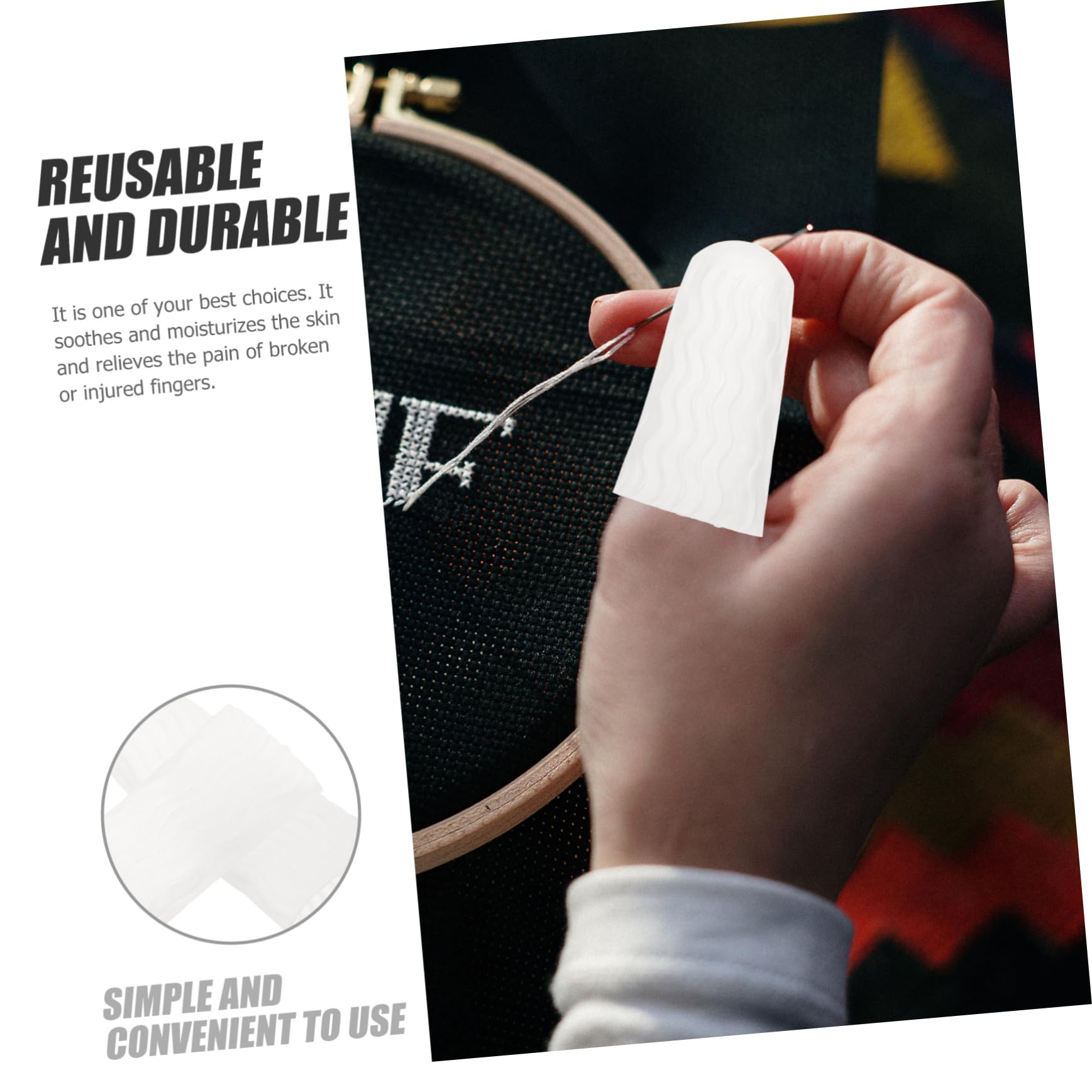 FOMIYES Silicone Covers Set 10pcs Protective Anti-wear Injury-preventing Universal Fit Soft Comfortable for Daily Use