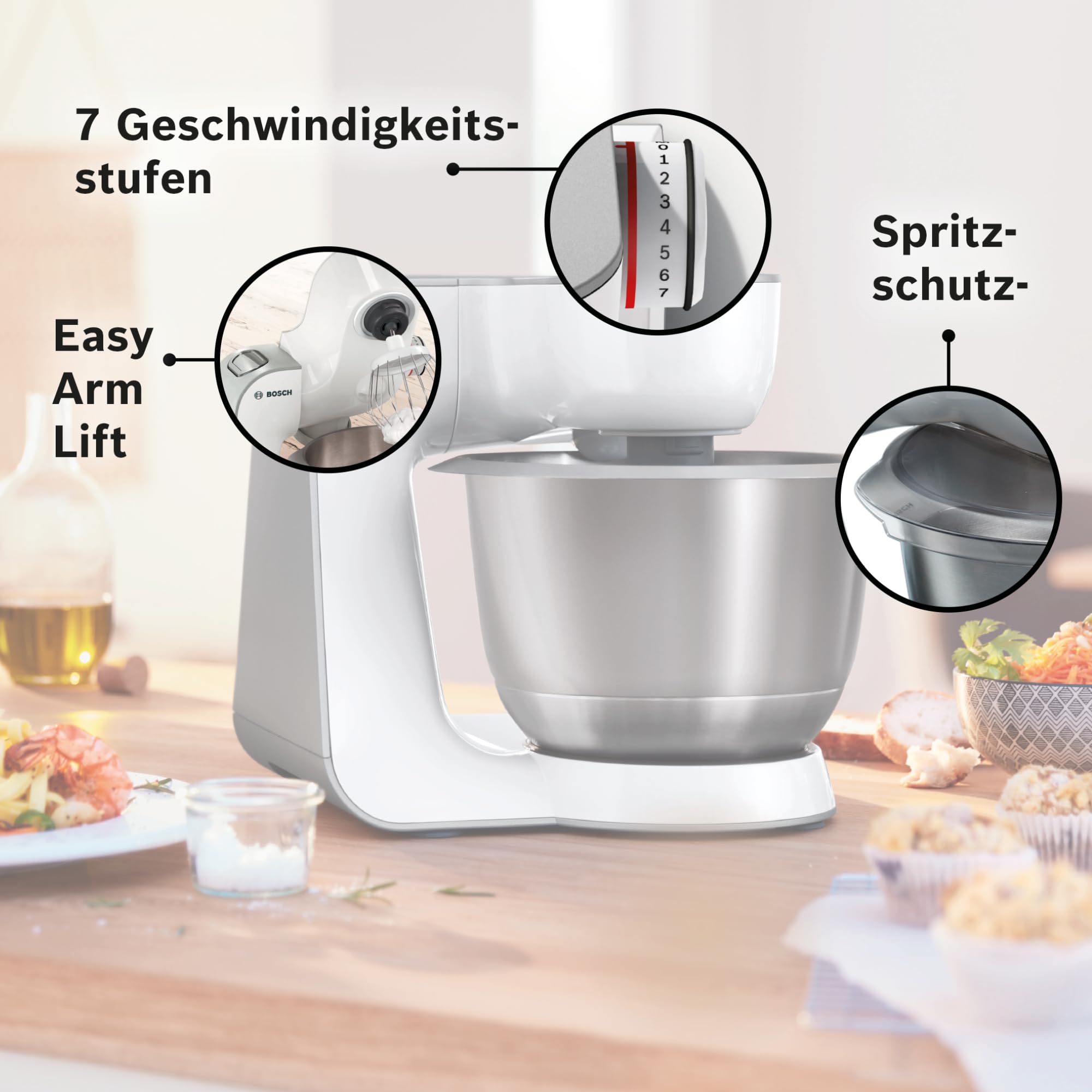 Bosch Küchenmaschine Serie 4 MUM58200 Ansicht 4