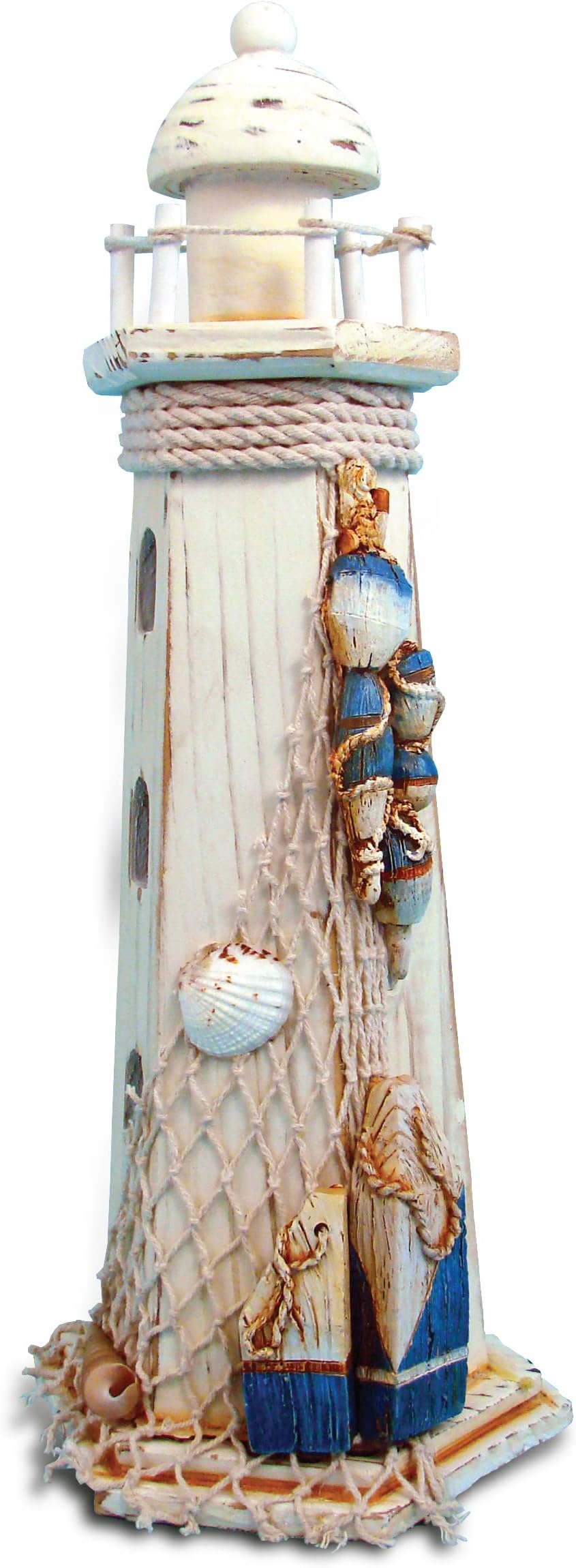 Puzzled8604 White Wooden Lighthouse