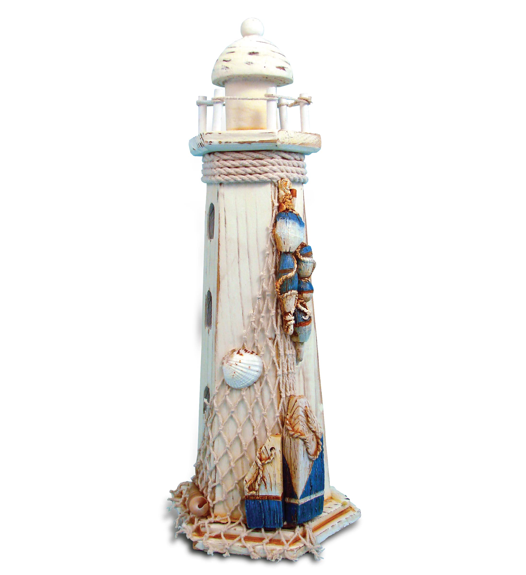 Puzzled8604 White Wooden Lighthouse