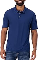 Vista 1 de Hanes Polo Cool Dri para hombre, polo de secado rápido para hombres, protección UPF 40+