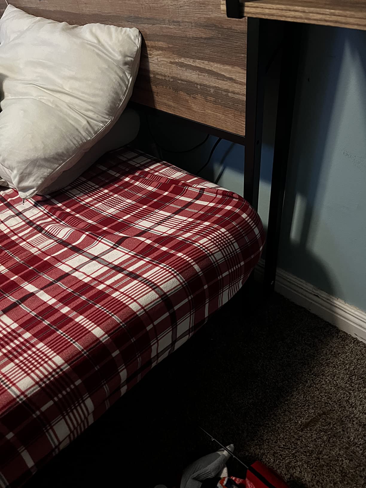 34/mo Finance LIKIMIO Queen Bed Frame with Storage Drawer, 2Tier