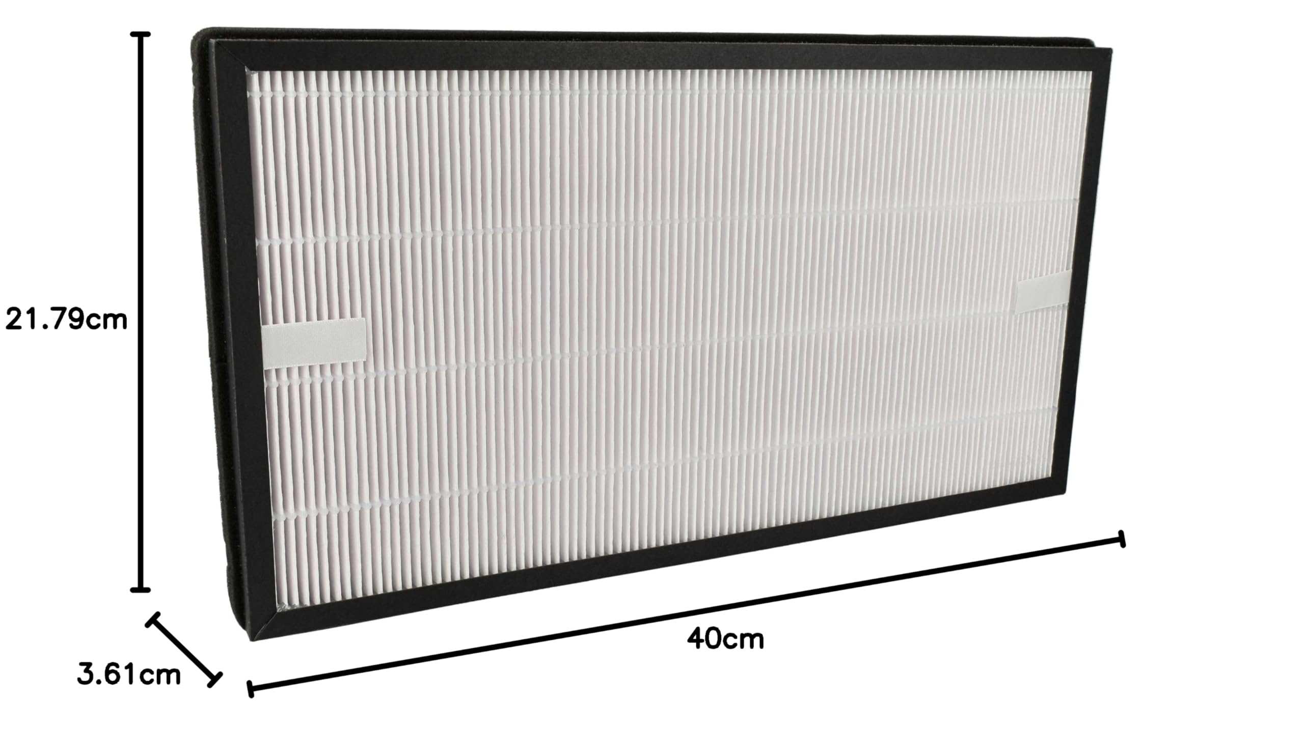 vhbw 2x Luftilter kompatibel mit Boneco P340 Luftreiniger - Kombifilter HEPA (H12) + Aktivkohle