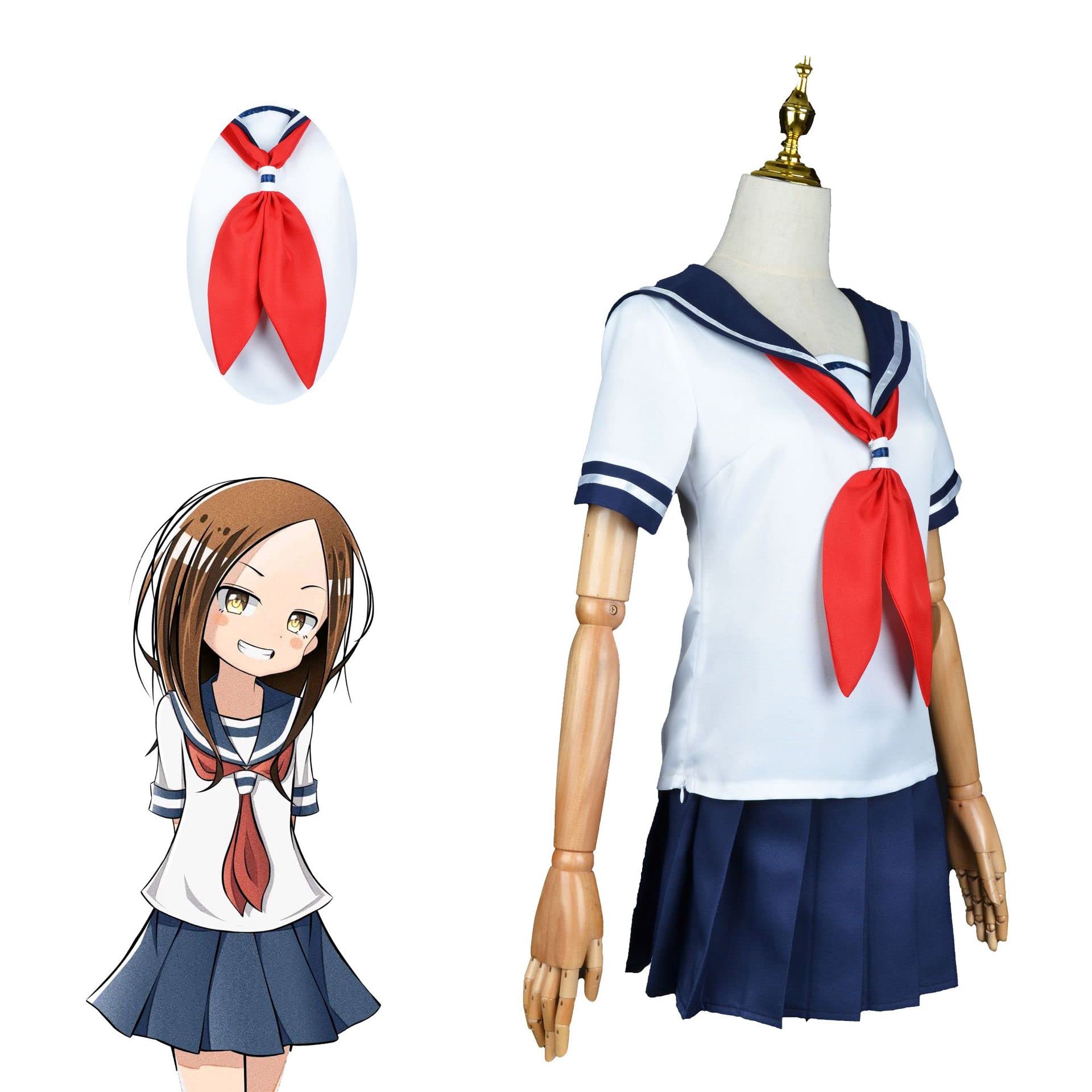 からかい上手の高木さん クッション 制服 Amazon.co.jp: QBL からかい上手の高木さん コスプレ衣装 高木