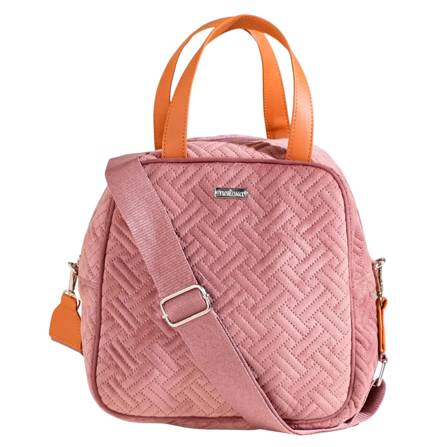 Buy Nestasia Quilted 3Layer Insulated Stylish Lunch Bag for Women & Men with Adaptable