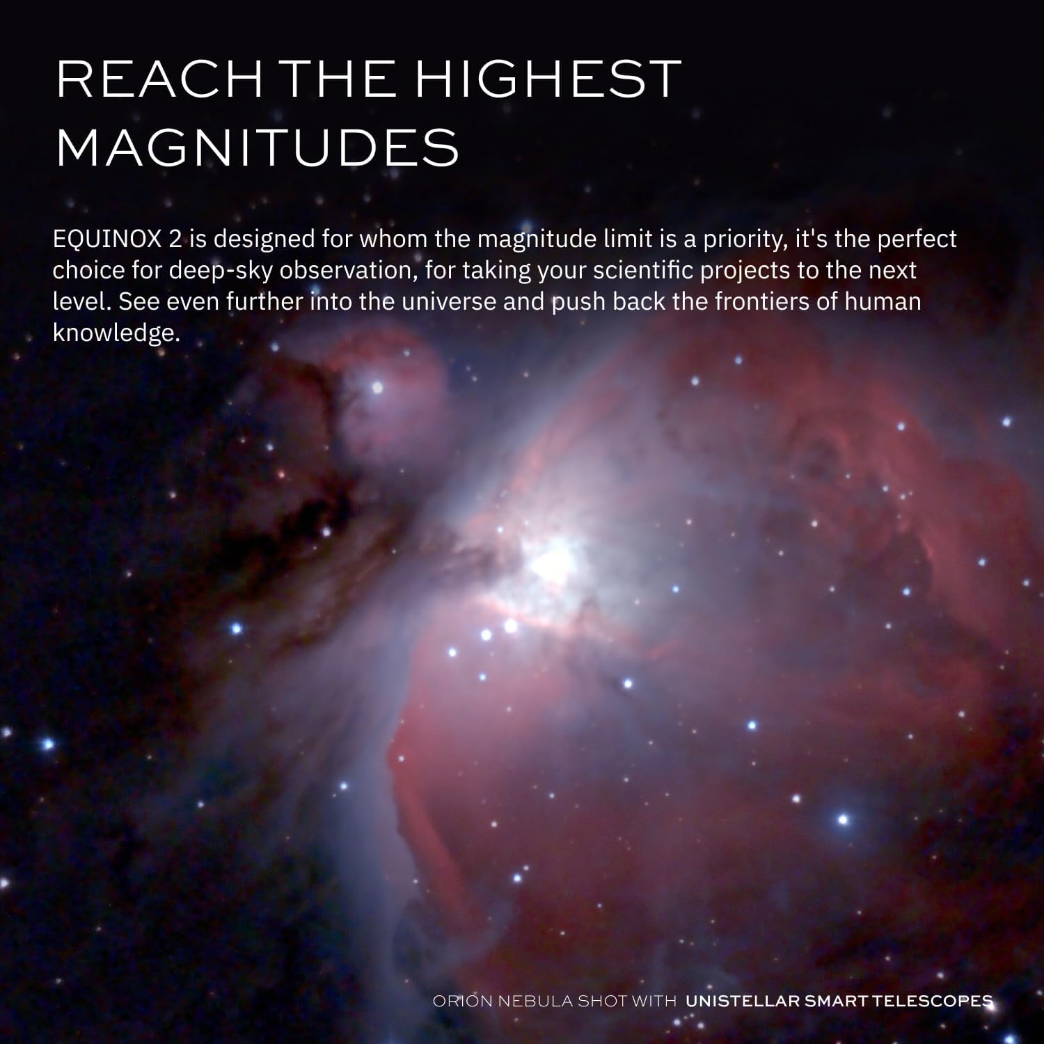 UNISTELLAR Bundle: Equinox 2 Smart Telescope + Official Backpack