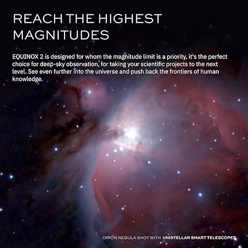 Miniatura 5 de Unistellar Equinox 2 - Telescopio inteligente para ciudades contaminadas por luz