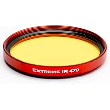 TruColor Extreme IR 470, Infrared Filter, 470nm IR Pass 52mm | 470nm IR Pass for Full-Spectrum or IR-Converted Cameras, Pass Filter, Infrared Filter