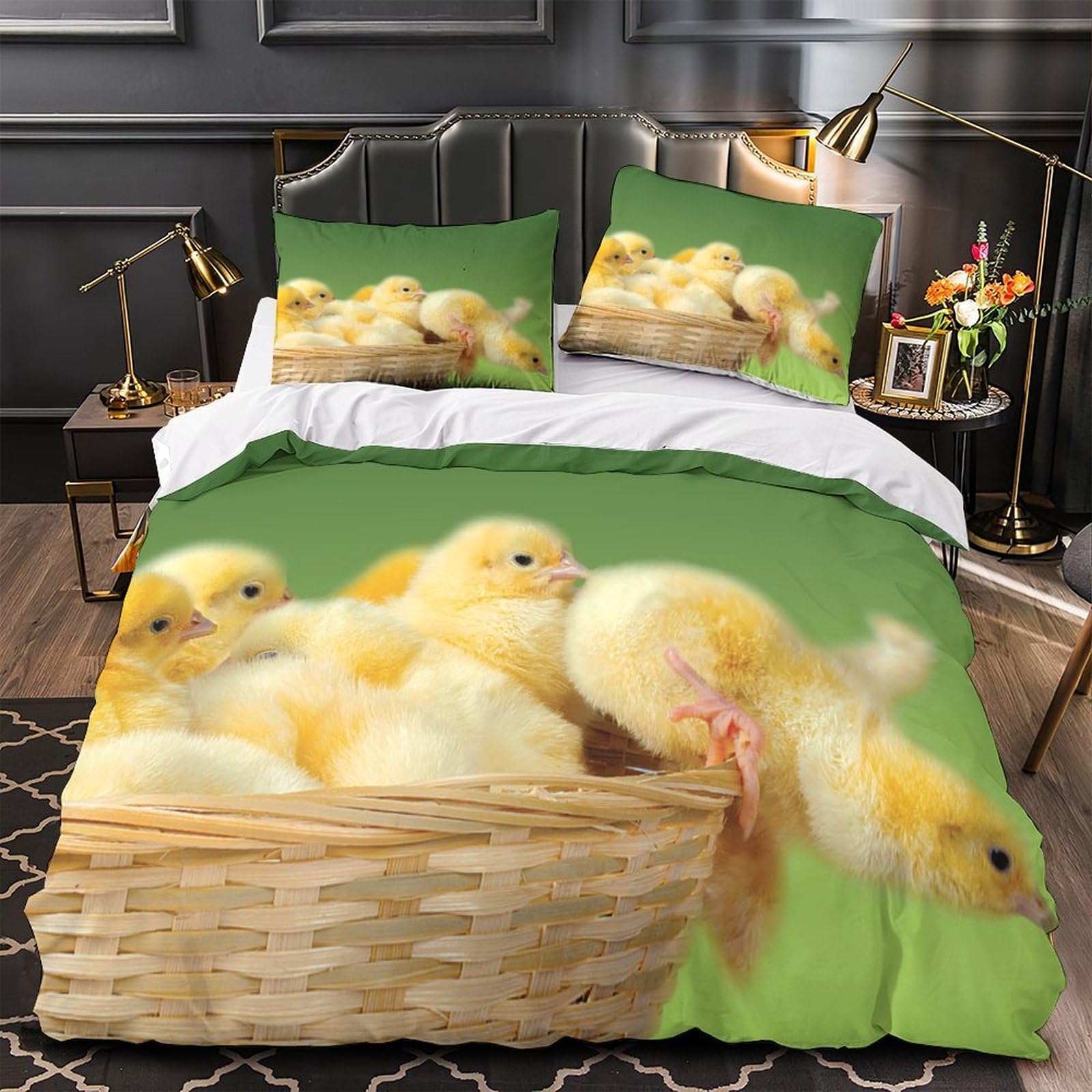 Housse de couette aztèque hypoallergénique microfibre douce avec zip double 200x200