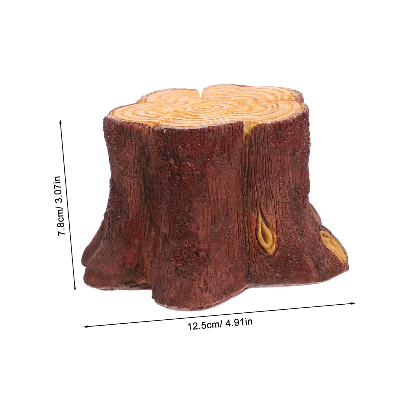 Mikinona 1.5w Lampada LED in Resina Effetto Fiamma Lampade da Tavolo per Alberi Ceppo d Albero Artificiale Luce USB da Tavolo Decorazioni per Feste e Luce Notturna Fiamma