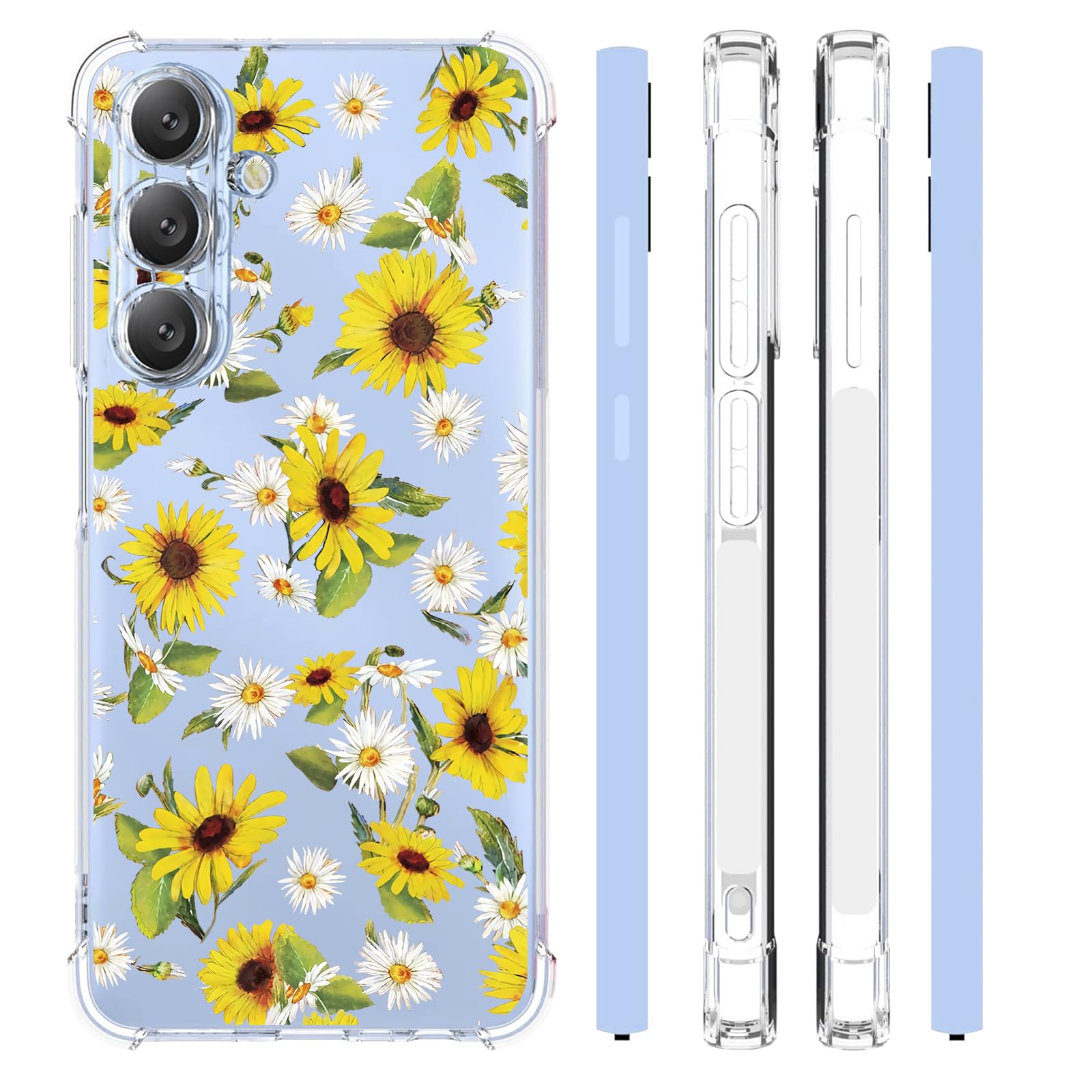 Amazon.com: for Samsung Galaxy S25 Plus Case Clear Unisex