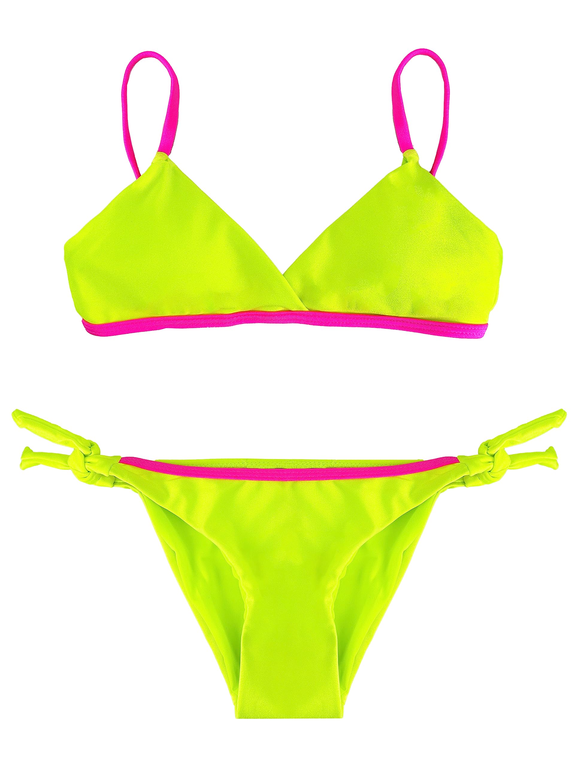 JOPHY & CO. Trajes de baño para niñas y niñas de Dos Piezas Bikini Set Beachwear Entero Ajustable Cod.5300