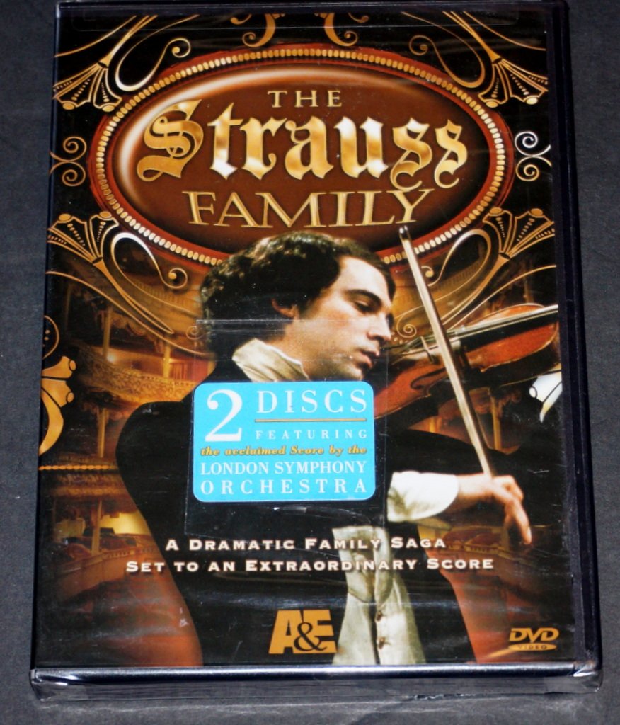Strauss Family, edición en DVD importada de Alemania con calidad clásica