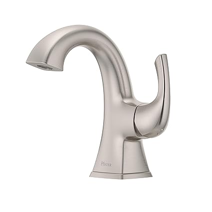 Pfister LG42-BS0K Bronson Single Control Bathroom Faucet, Brushed Nickel