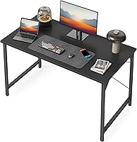 Vista 42 de Cubiker Escritorio para computadora, escritorio pequeño de oficina en casa de 32 pulgadas para espacios pequeños, estilo moderno y simple