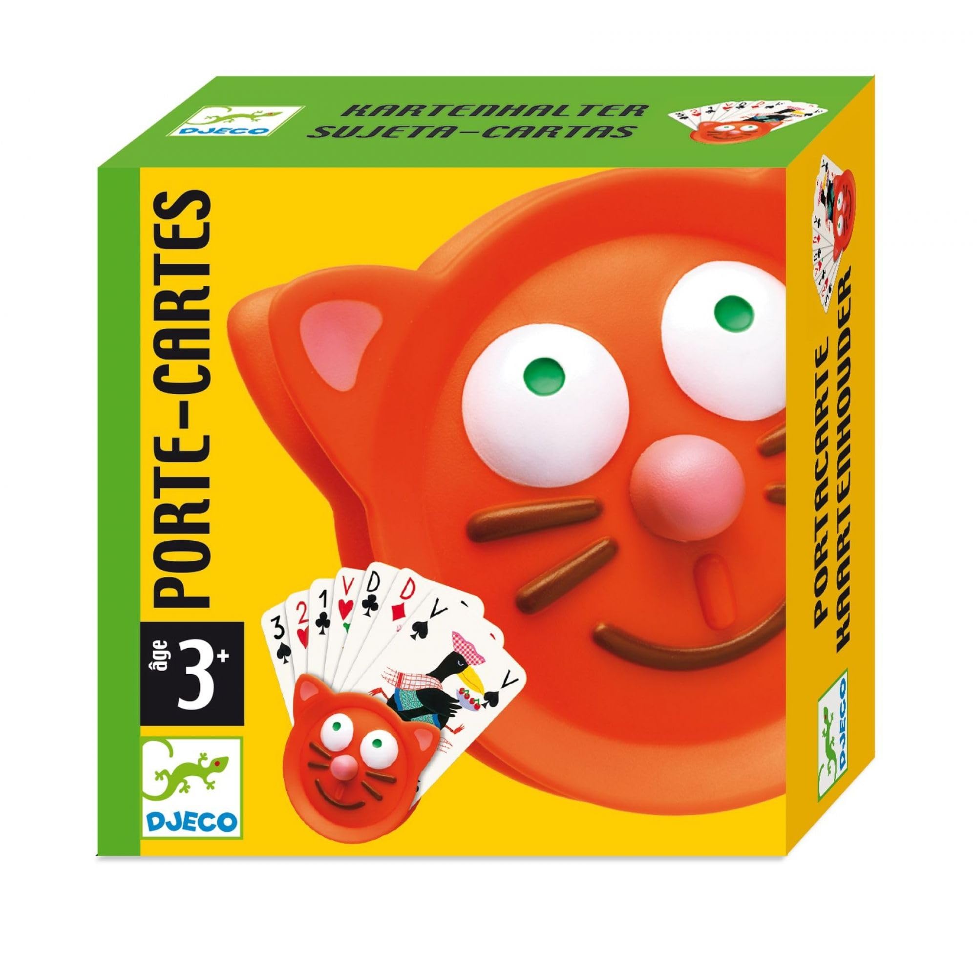DJECO DJ05997 05997 Porte-Cartes pour Enfant 3Y+ Multicolore
