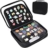 Pin Badge Display Book, 6 Page Enamel Pin Display Bag with Transparent Plastic Protective Film, Page-Flip Collection Storage Bag for Storing Enamel Pins, Sports Pins, Earrings and Brooches