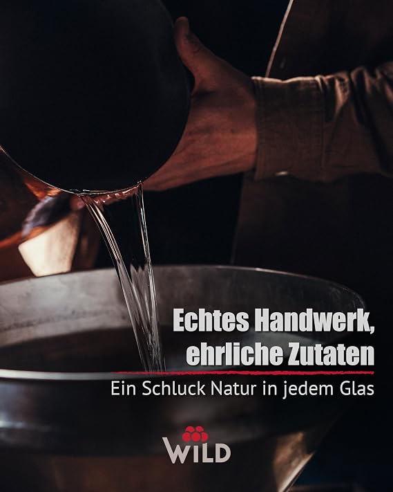 Distillery Wild Edelbrand Wild Rowan Berry Strongly Spicy 42% Vol. Intense Sweet & Spicy Bitter Almond Note Premium Quality Made in Germany