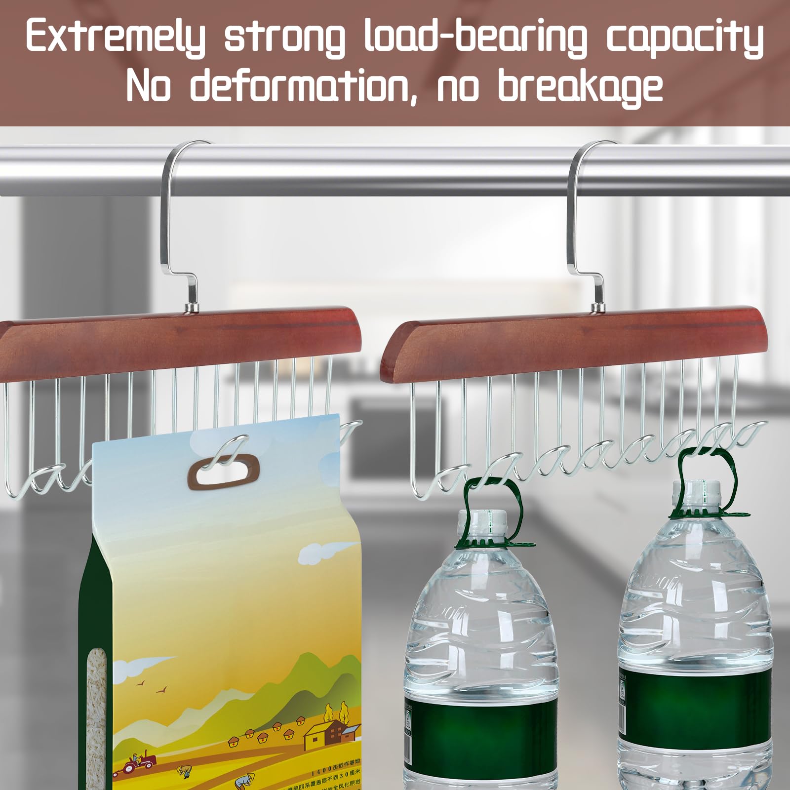 Gancio Di Legame Di Legno, Fermacravatta Con 24 Legami Per Il Tuo