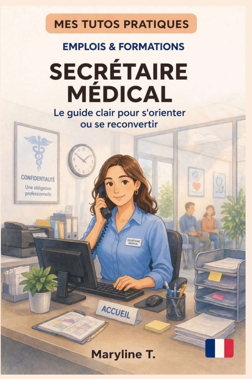 Devenir secrétaire médicale: Le guide clair pour s'orienter ou se reconvertir (MES TUTOS PRATIQUES)