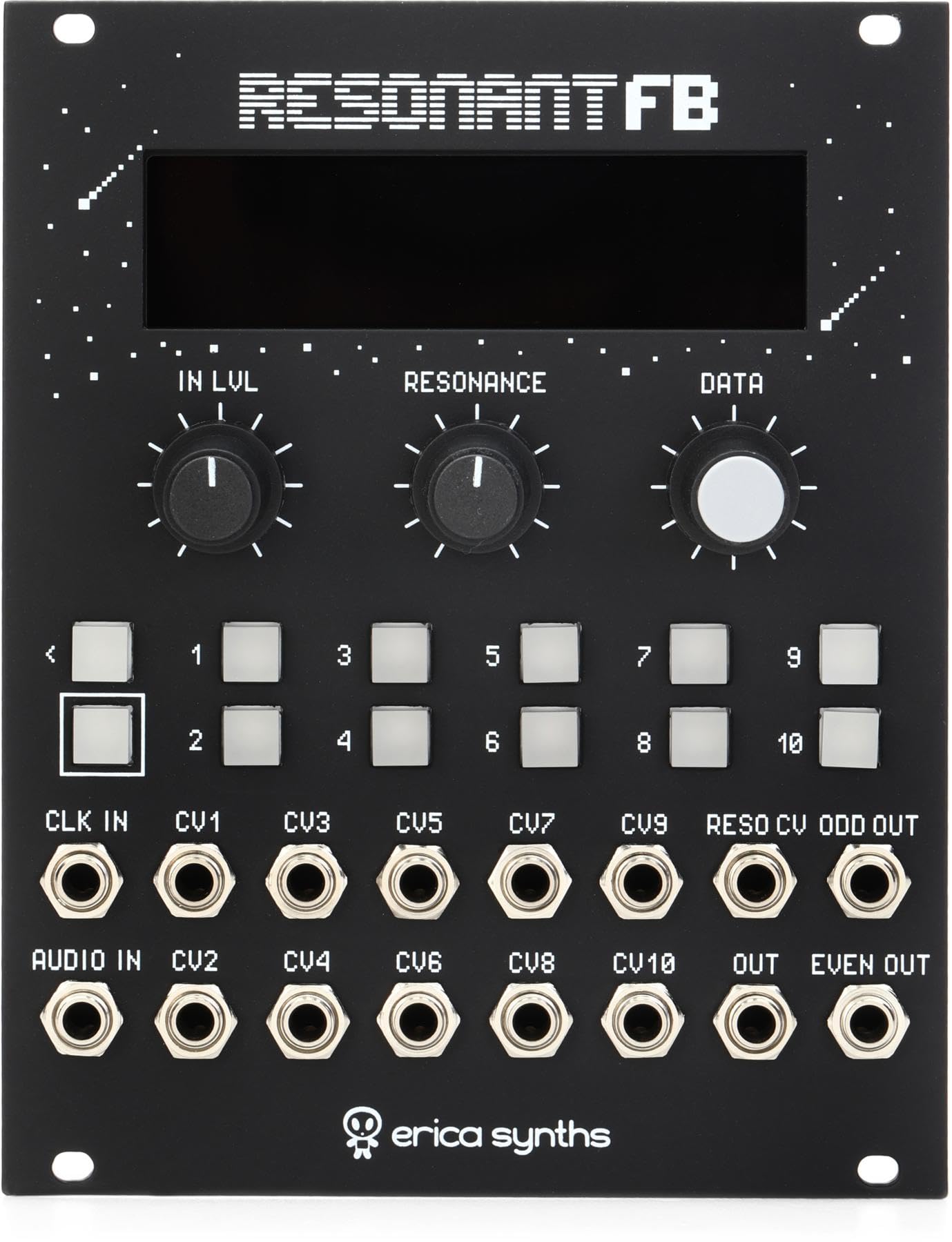 Erica Synths Graphic Resonant FB 10-band Filter Control Eurorack Module